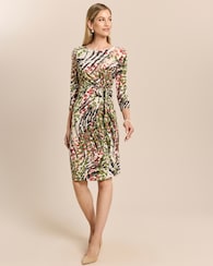 Produktabbildung für Kleid mit Animalprint