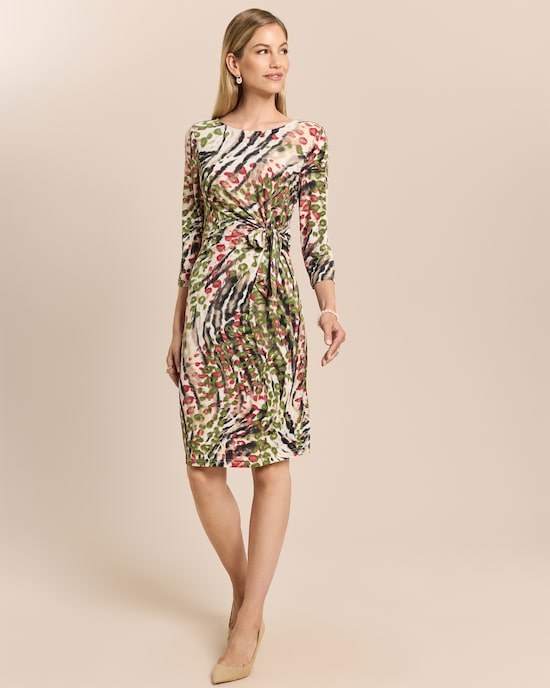 Produktabbildung für Kleid mit Animalprint
