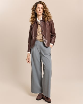 Produktabbildung 3 für Wide Leg Stoffhose