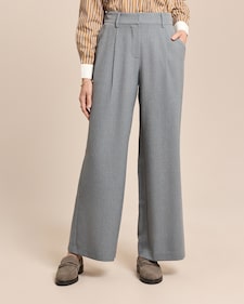 Produktabbildung für Wide Leg Stoffhose
