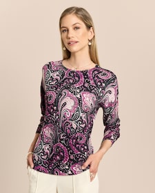 Produktabbildung für Pullover mit Paisleydruck