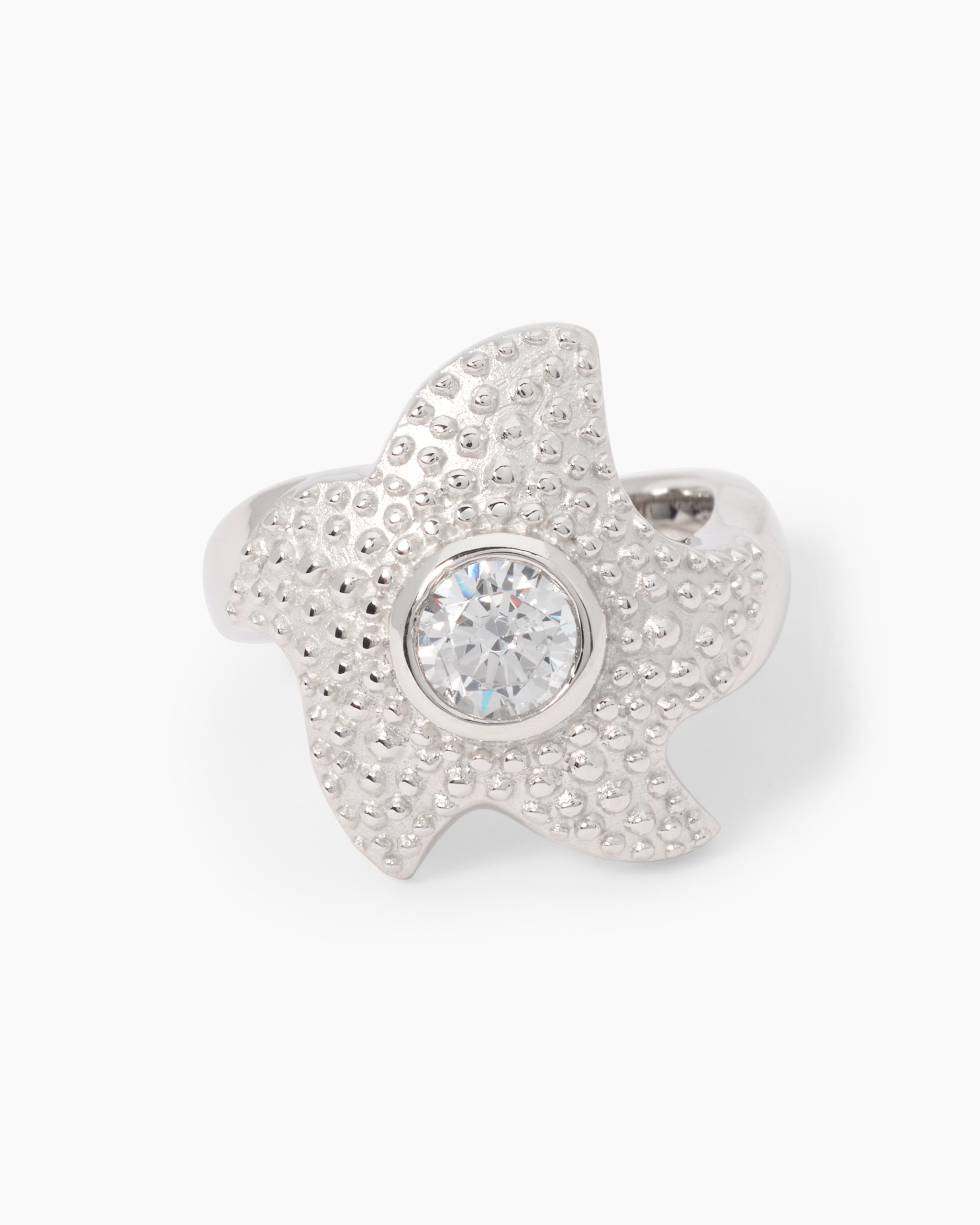 Produktabbildung für Seestern-Ring mit Zirkonia