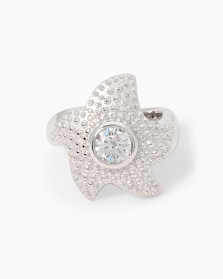 Produktabbildung 1 für Seestern-Ring mit Zirkonia