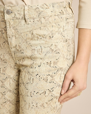 Produktabbildung 5 für Slim Fit Jeans mit Snake Print 7/8