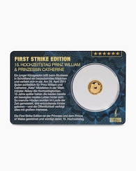 Produktabbildung für Goldmünze Kate & William