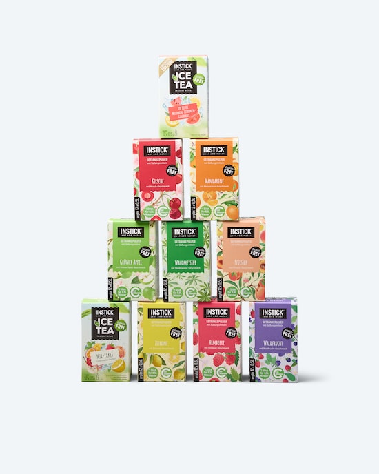 Produktabbildung für Instick Getränkepulver, 10 x 12 Stck.