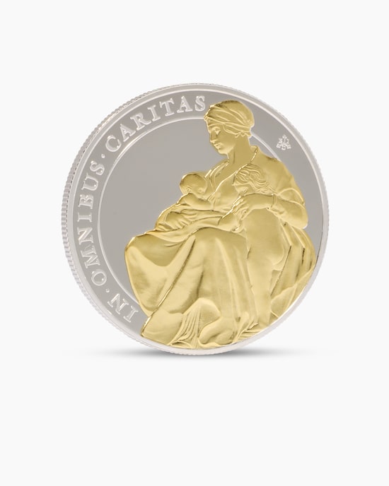 Produktabbildung für Silbermünze "Queen Victoria Virtues Charity"