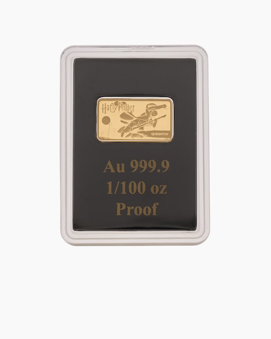 Produktabbildung für Goldmünzbarren Harry Potter: Quidditch