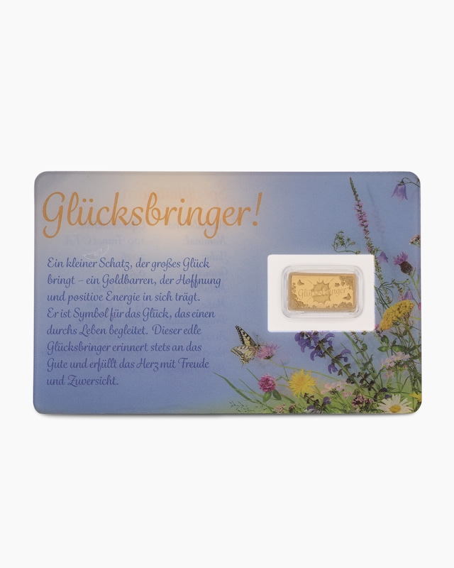 Goldmünzbarren Glücksbringer 2026