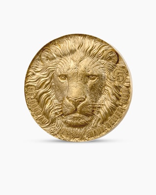 Produktabbildung 1 für Goldmünze 5 Jahre „Big Five Africa - Löwe“