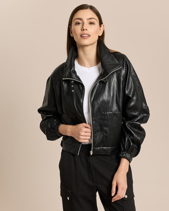 Produktabbildung für Vegane Lederjacke