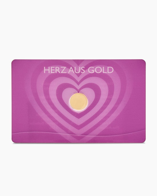 Produktabbildung für Goldmünze "Herz aus Gold" 2026