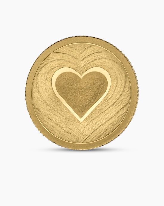 Produktabbildung für Goldmünze "Herz aus Gold" 2026