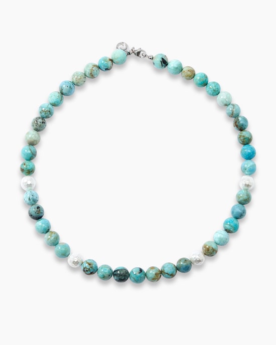 Produktabbildung für Collier mit Opal & Aragonit