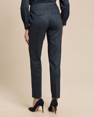 Produktabbildung 3 für Slim Fit Hose aus bedruckter Ponte