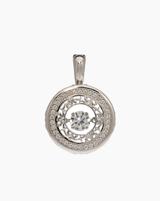 Produktabbildung für Clipanhänger mit Zirkon