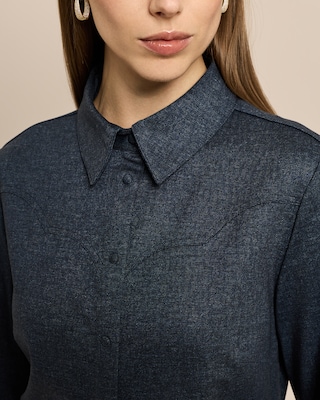 Produktabbildung 5 für Bluse aus bedruckter Ponte