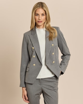 Produktabbildung 1 für Couture Ponte Blazer Nadelstreifen