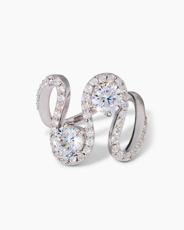 Ring mit Zirkonia