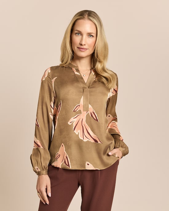 Produktabbildung für Viskosebluse bedruckt