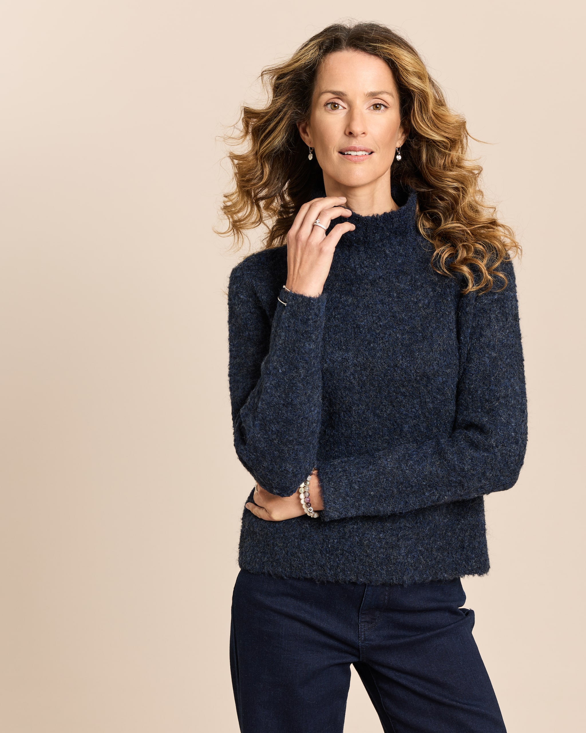 Produktabbildung für Boucle Pullover