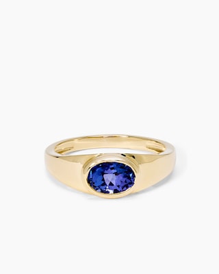 Produktabbildung 1 für Ring mit Tansanit AAAAA