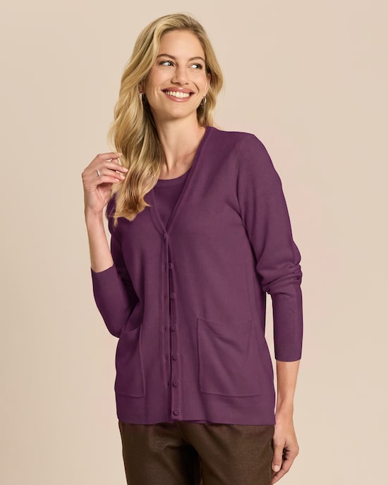 Produktabbildung für Strickjacke Cashmere Feeling