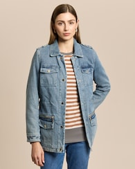 Produktabbildung für Jeans Parka mit Wattierung