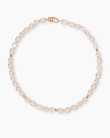 Produktabbildung für Collier mit SWZ-Perlen