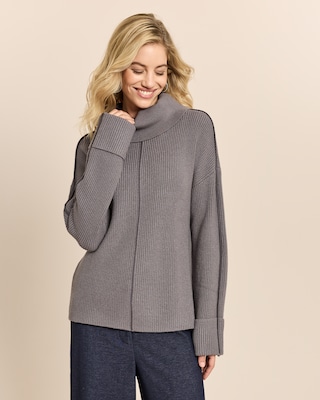 Produktabbildung 1 für Pullover mit Kontrastdetail
