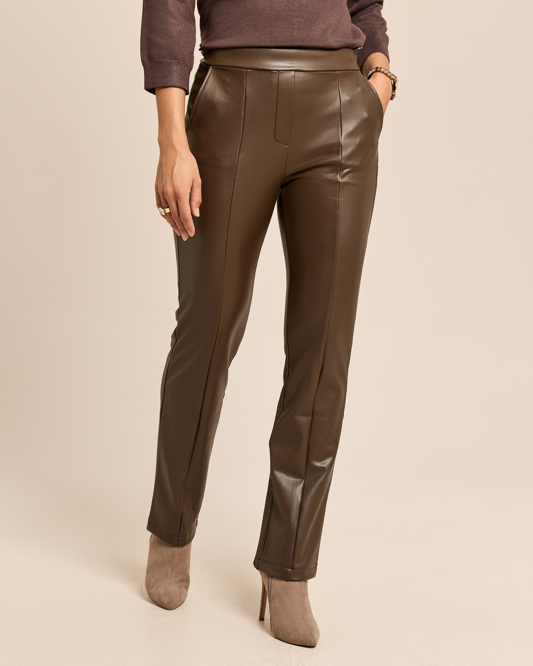 Produktabbildung für Schlupfhose aus Lederimitat
