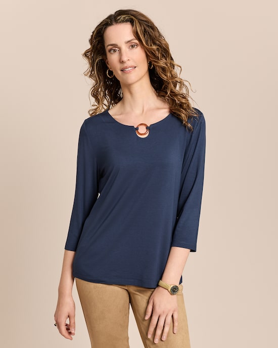 Produktabbildung für Shirt mit Ring-Accessoire