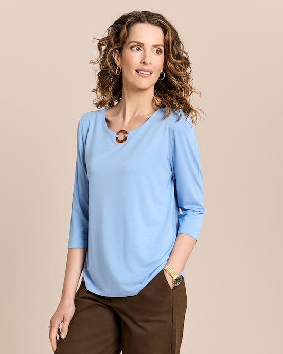 Produktabbildung für Shirt mit Ring-Accessoire