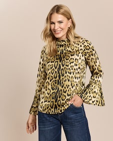 Produktabbildung für Bluse mit Volantmanschette