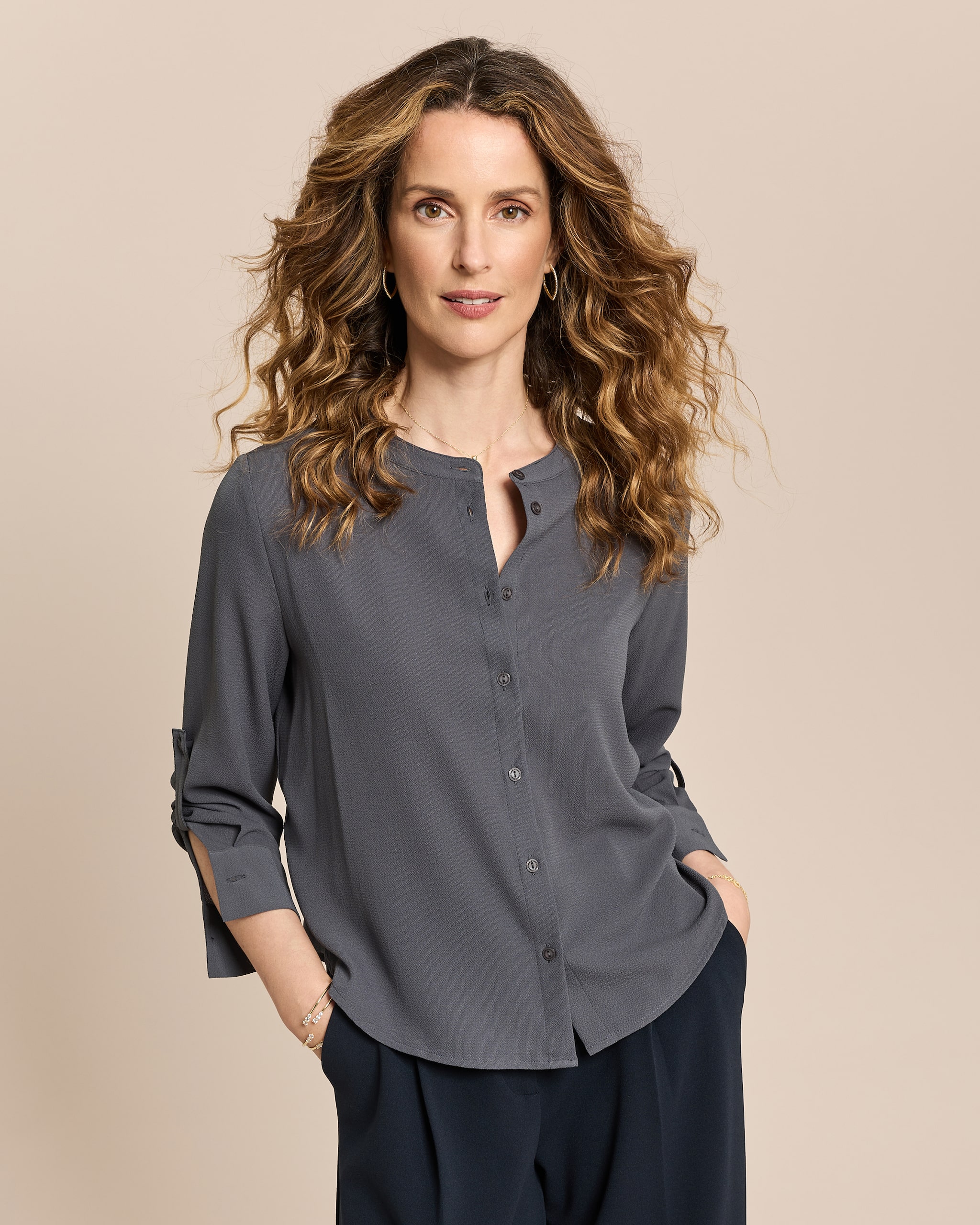 Produktabbildung für Bubble Crepe Bluse