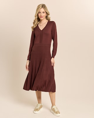 Produktabbildung 1 für Strickkleid mit Metallic-Garn