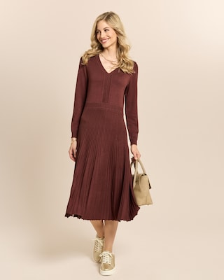 Produktabbildung 3 für Strickkleid mit Metallic-Garn