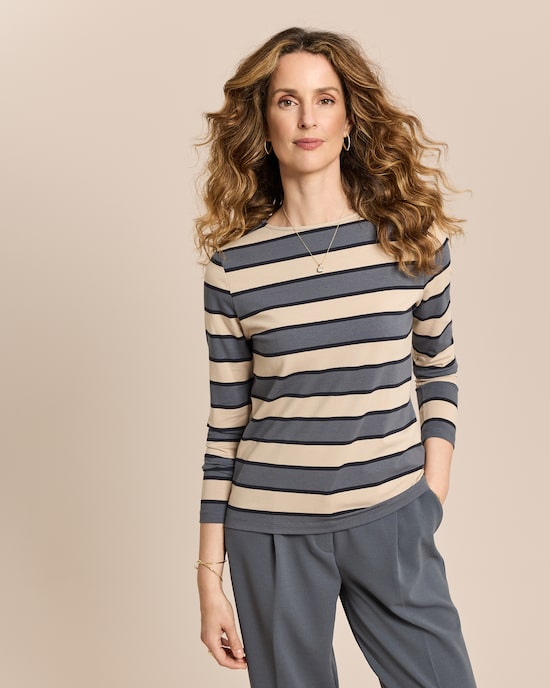 Produktabbildung für Babycotton Shirt gestreift