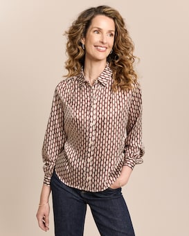 Produktabbildung für Gemusterte Bluse