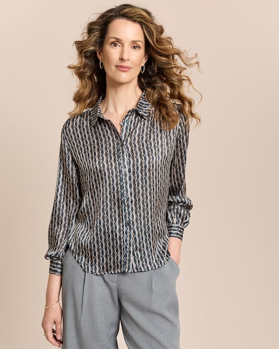 Produktabbildung für Gemusterte Bluse