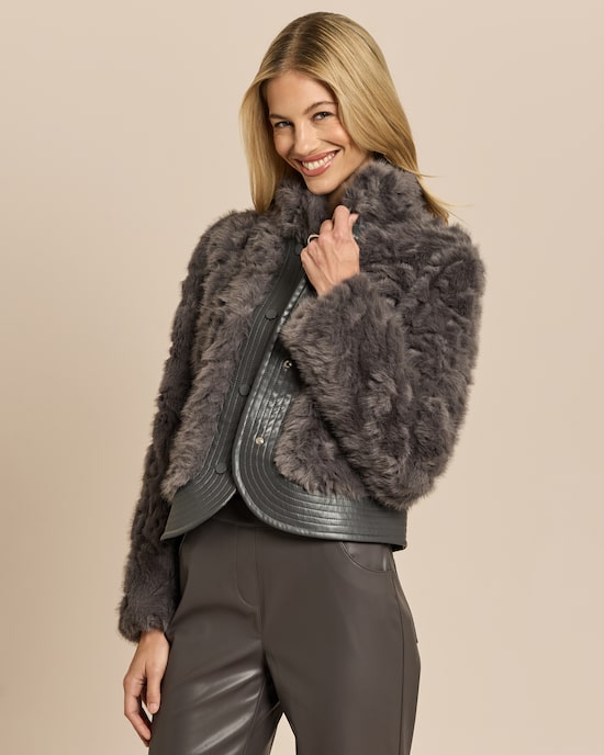 Produktabbildung für Webpelzjacke Curly