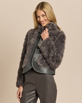Produktabbildung für "Couture" Webpelzjacke Curly