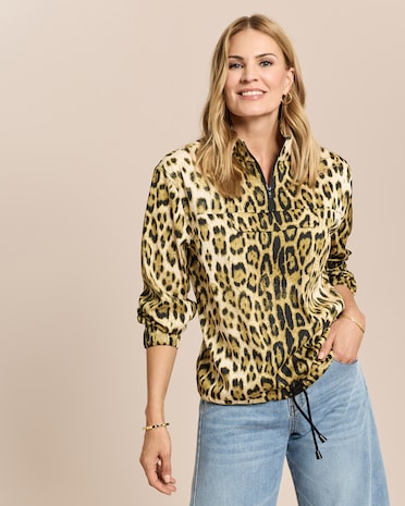 Produktabbildung für Bluse in Windbreaker Optik