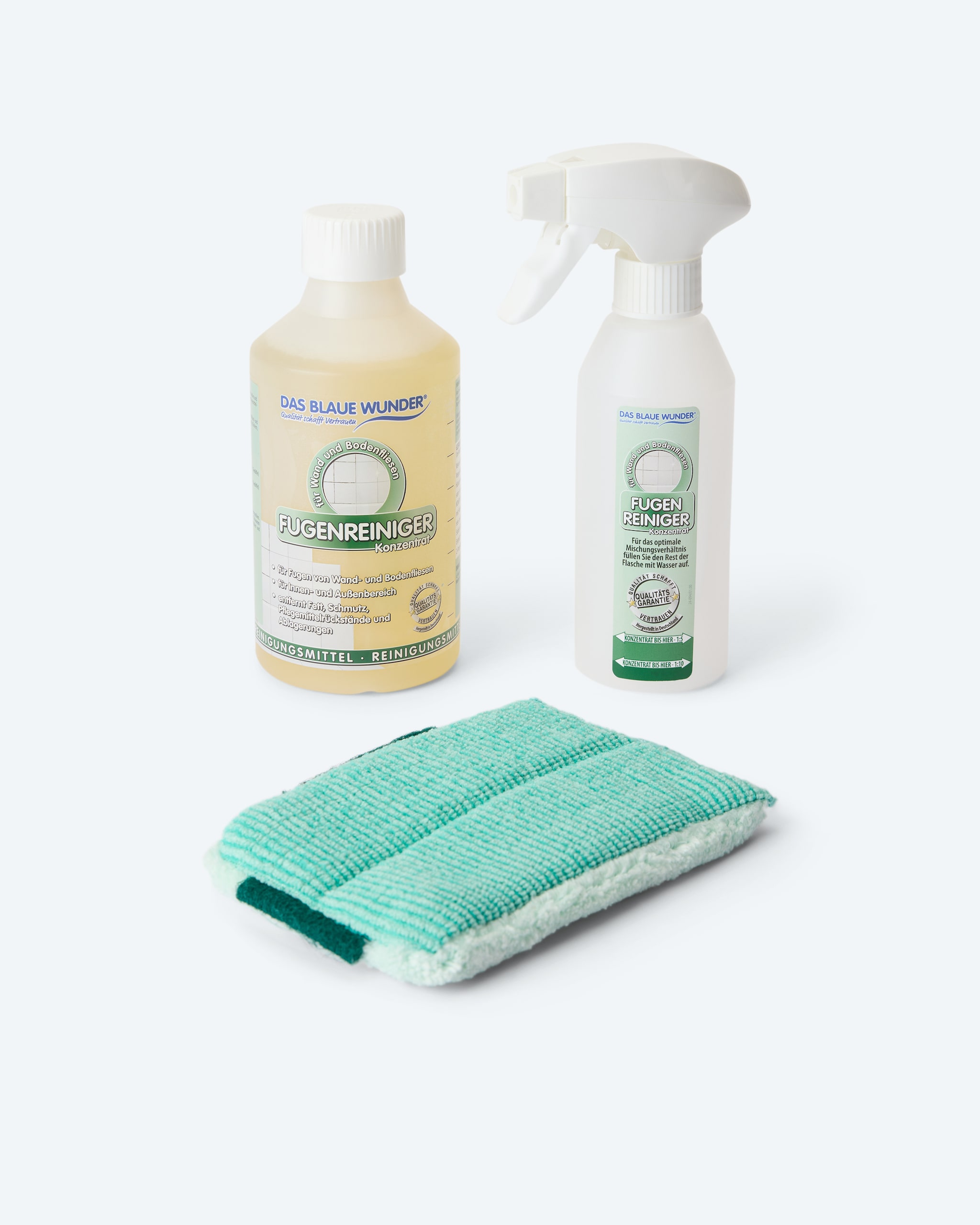Produktabbildung für Fugenreiniger, 500 ml mit Sprühflasche & Schwamm