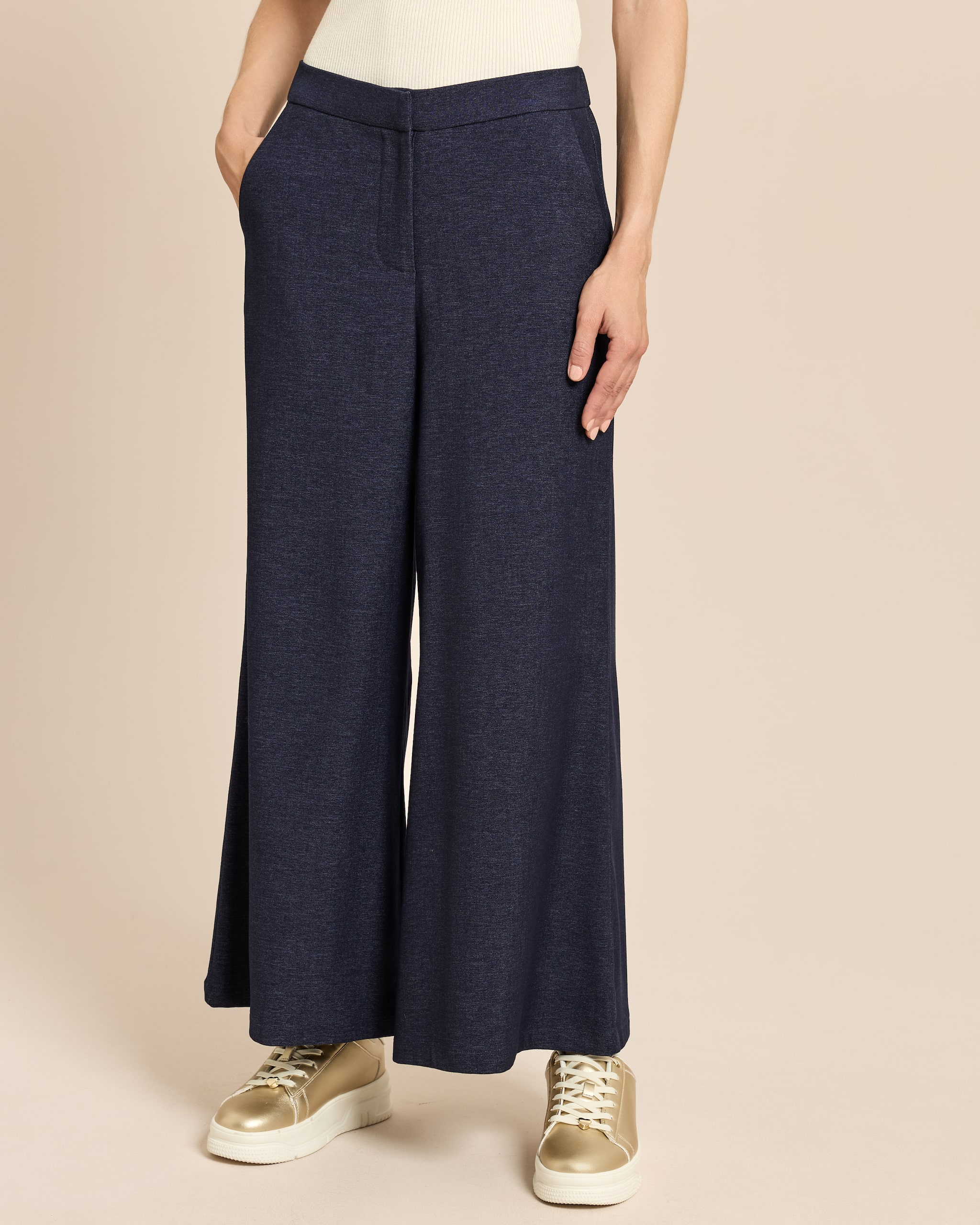 Produktabbildung für Culotte in Denim-Optik