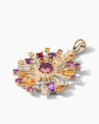 Produktabbildung 2 für Anhänger mit Multi-Edelsteinen