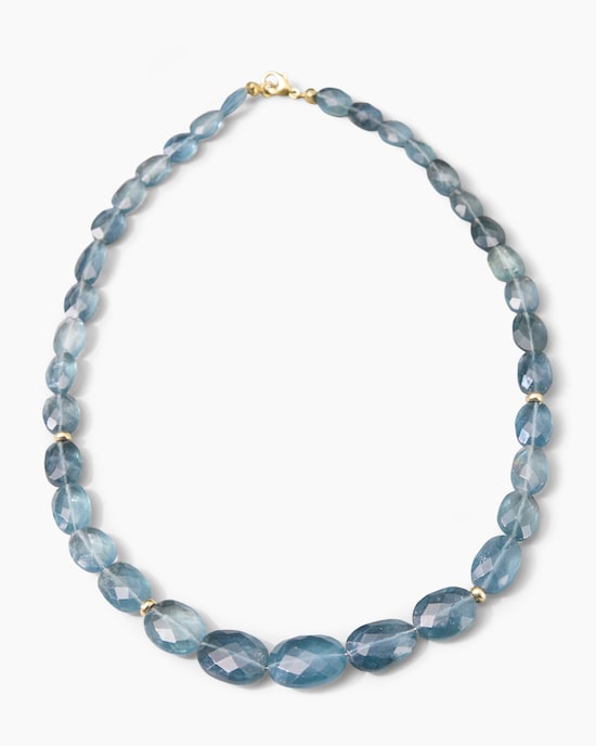 Produktabbildung für Collier mit Aquamarin