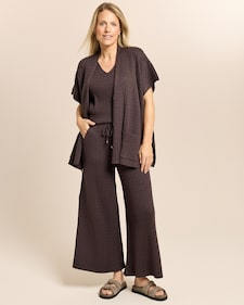 Produktabbildung für 3-teiliges Strickset mit Zopfmuster