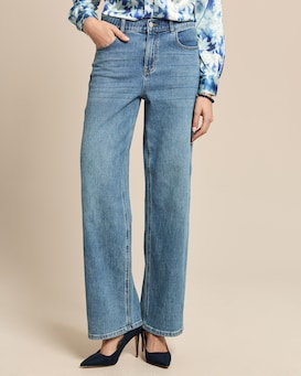 Produktabbildung für JW Wide Leg Jeans mit Stretch-Bund
