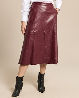 Produktabbildung 2 für Rock aus Lederimitat